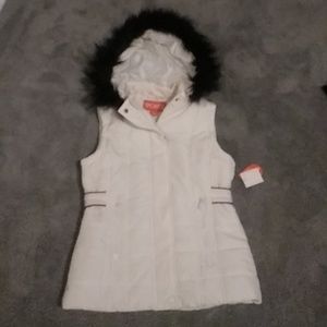 Sporto Vest with faux fur trim